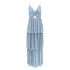 Sabina Musayev Rachel Dress in Blue Topaz - Size XS - Tags Still On!